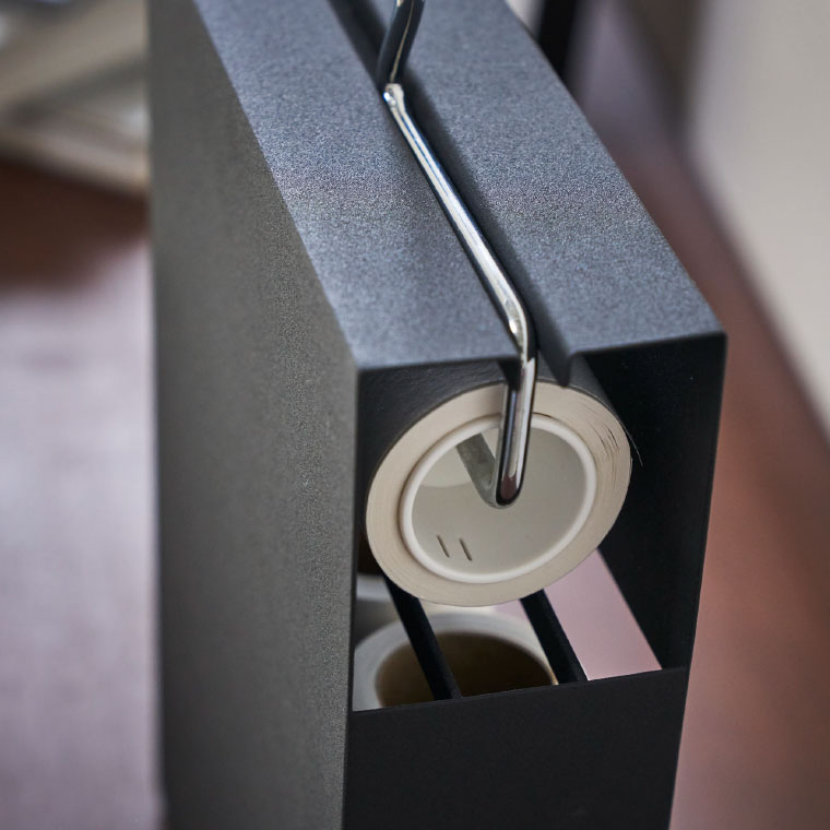 カーペットクリーナースタンド タワー 山崎実業 tower ホワイト/ブラック 4325 4326 タワーシリーズ