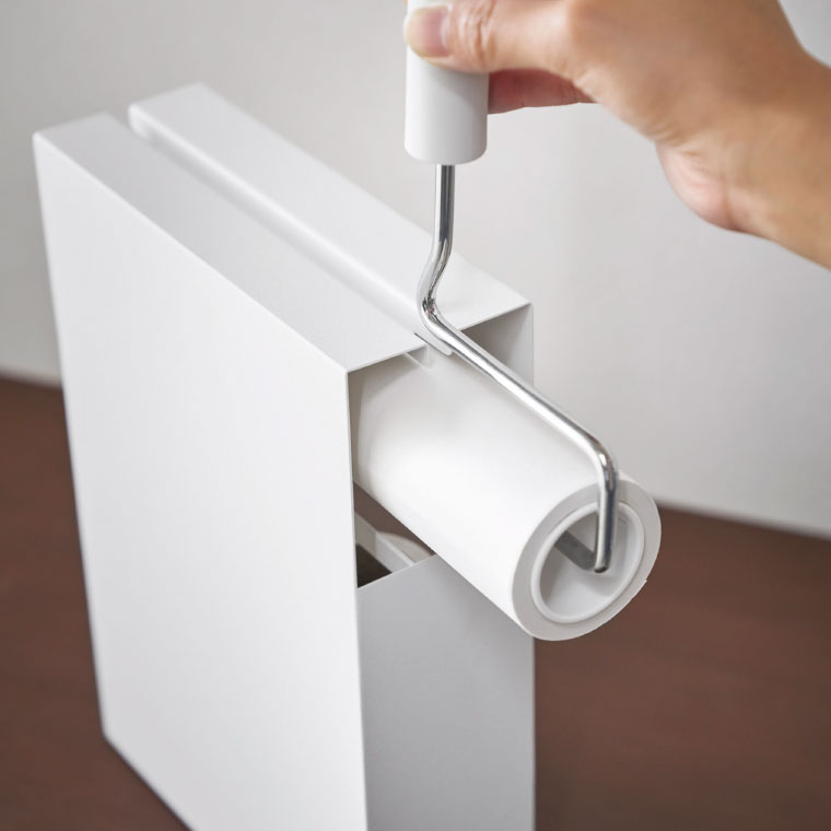 カーペットクリーナースタンド タワー 山崎実業 tower ホワイト/ブラック 4325 4326 タワーシリーズ