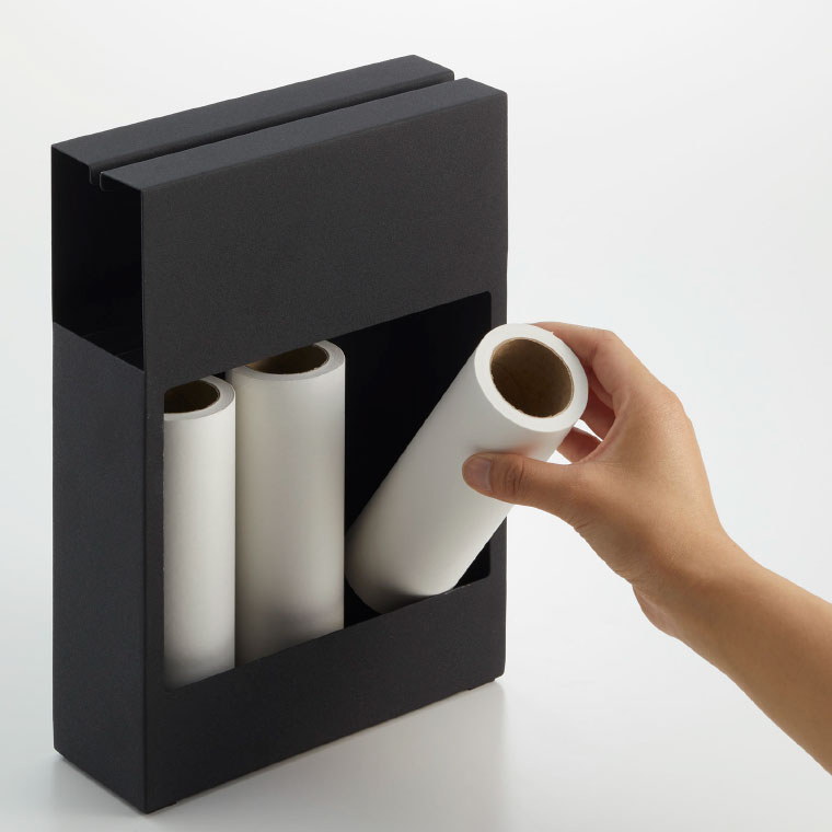 カーペットクリーナースタンド タワー 山崎実業 tower ホワイト/ブラック 4325 4326 タワーシリーズ