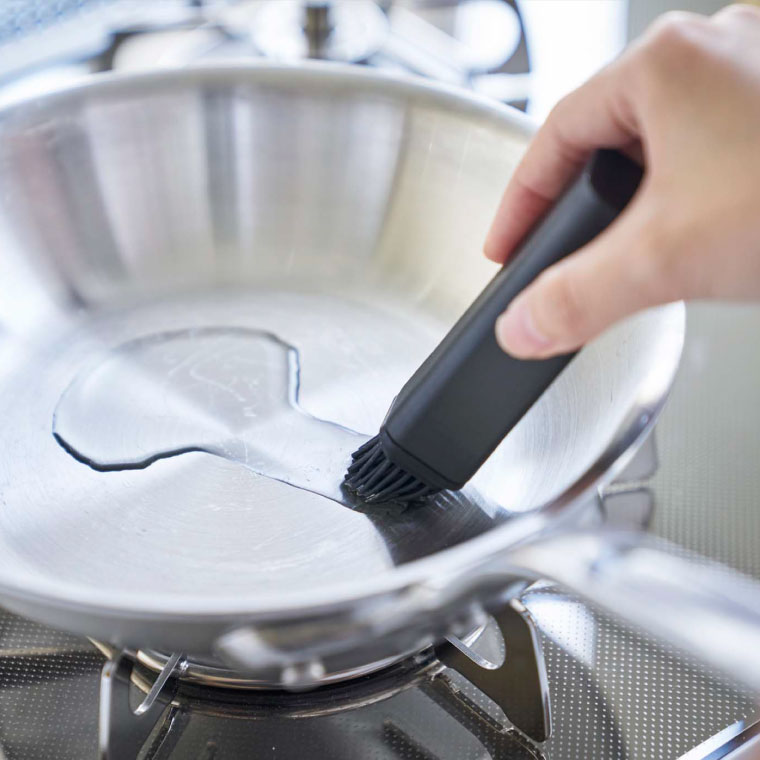 フタ付き油引き タワー 山崎実業 tower ホワイト/ブラック 4354 4355 タワーシリーズ