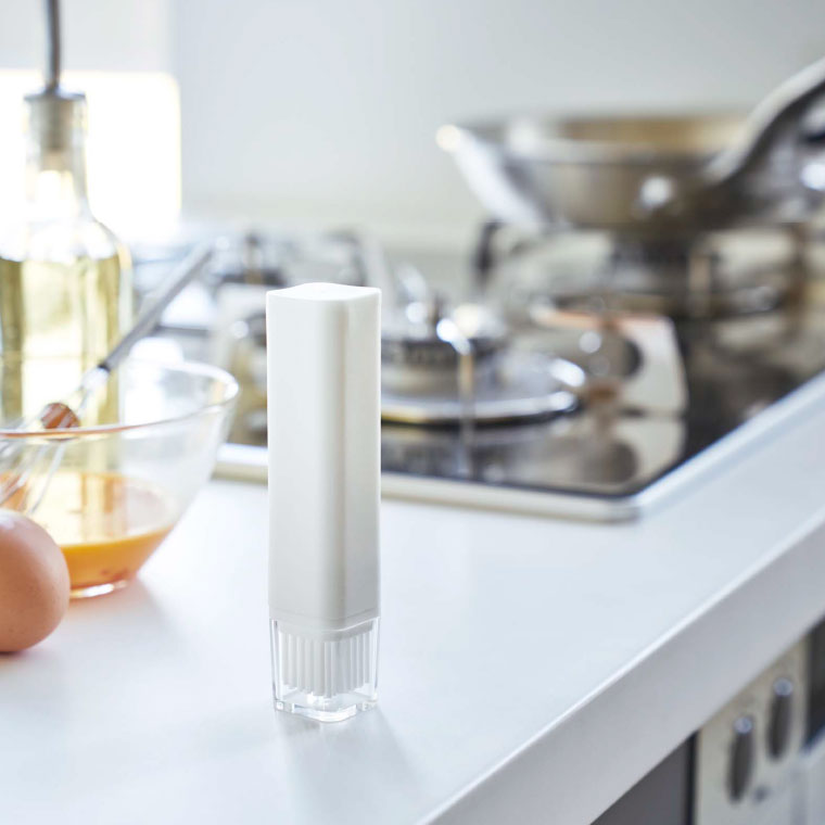 フタ付き油引き タワー 山崎実業 tower ホワイト/ブラック 4354 4355 タワーシリーズ