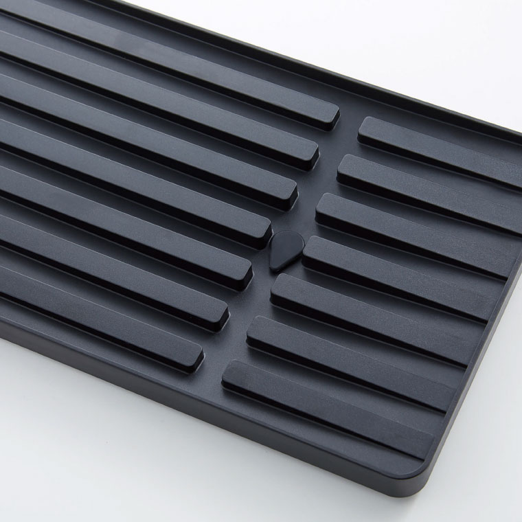 シンク上伸縮システムラック用水切りバスケット Ｓ タワー 山崎実業 tower ホワイト/ブラック 4364 4365 タワーシリーズ