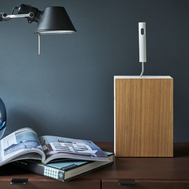 カーペットクリーナースタンド リン 山崎実業 RIN ブラウン/ナチュラル 4476 4477 タワーシリーズ