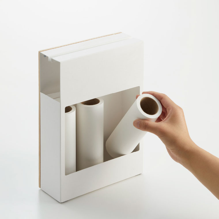 カーペットクリーナースタンド リン 山崎実業 RIN ブラウン/ナチュラル 4476 4477 タワーシリーズ