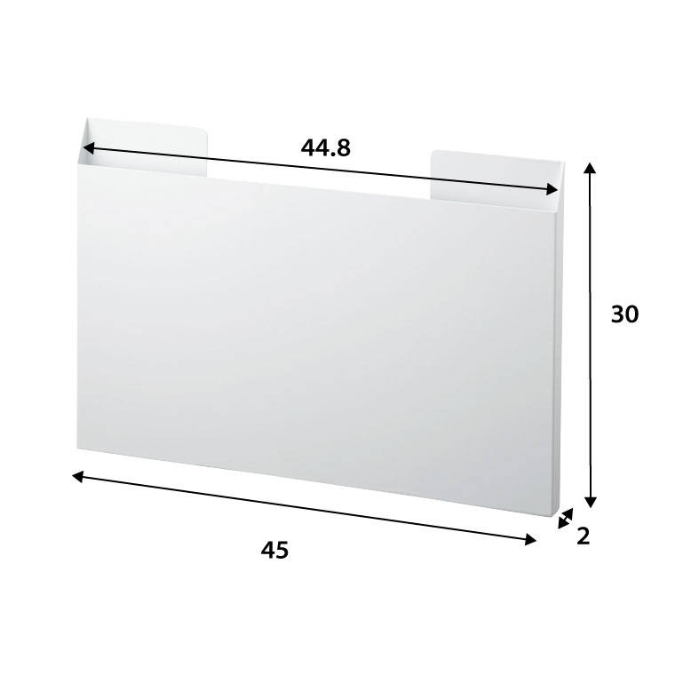 ランチョンマット収納 タワー 山崎実業 tower マグネットホワイト/ブラック 4796 4797 タワーシリーズ マグネット