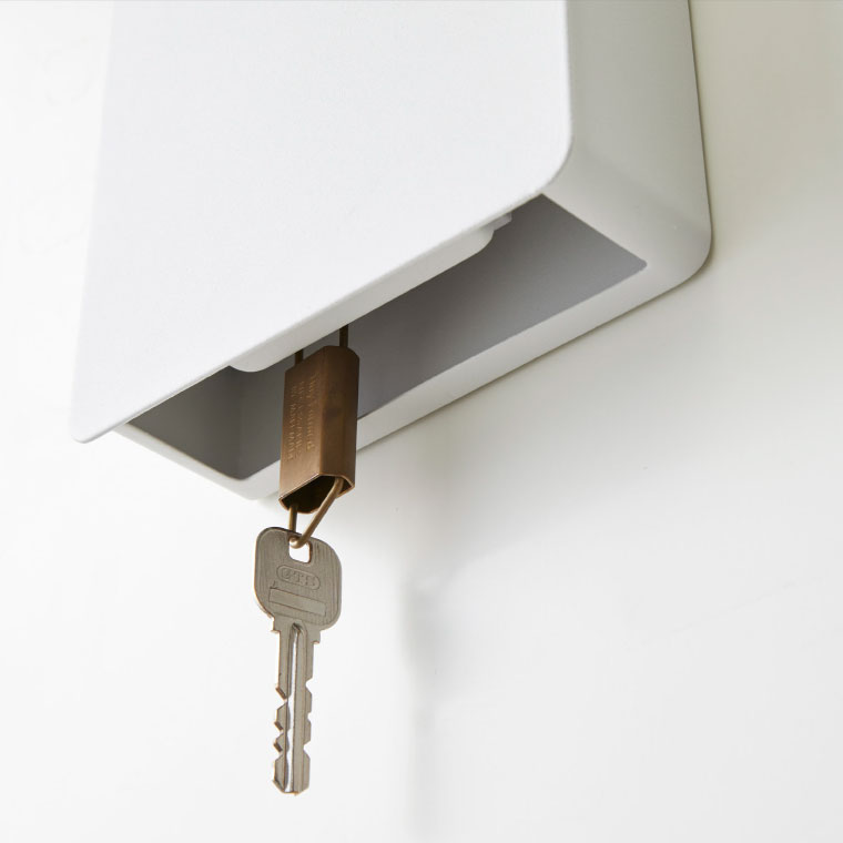 10/1 テレビで紹介されました マグネットキーフック２段 タワー 山崎実業 tower ホワイト/ブラック 4799 4800 タワーシリーズ マグネット