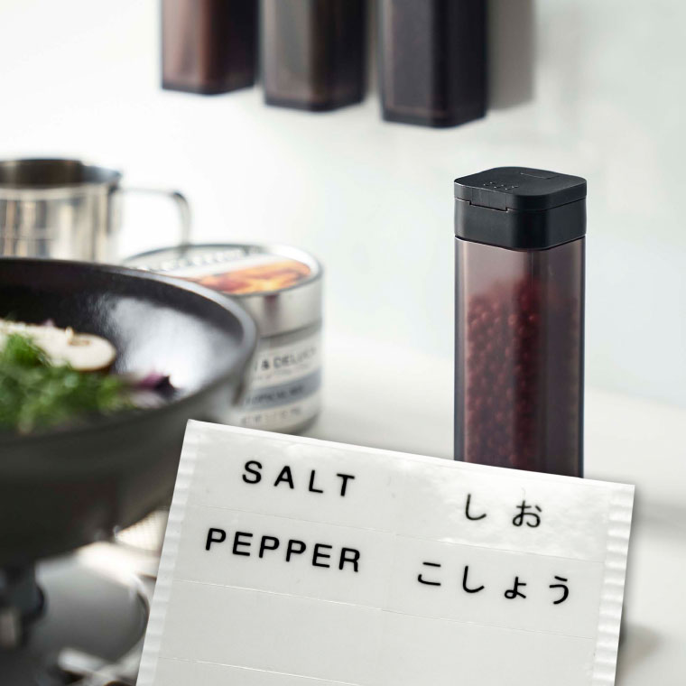マグネットスパイスボトル タワー 山崎実業 tower ホワイト/ブラック 4813 4814 タワーシリーズ マグネット