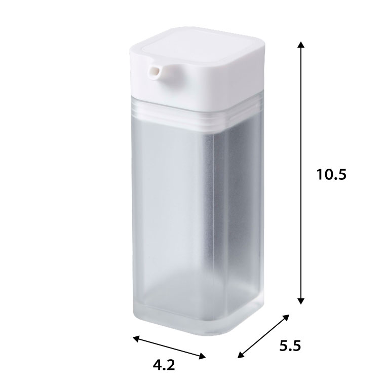 マグネットプッシュ式醤油差し タワー 山崎実業 tower ホワイト/ブラック 4815 4816 タワーシリーズ マグネット