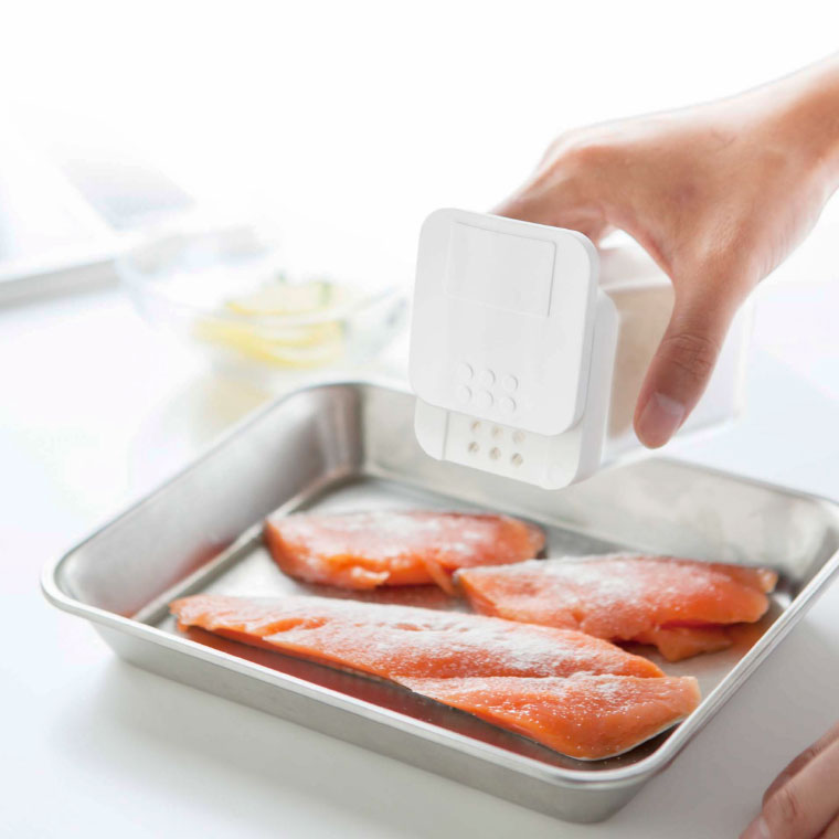 マグネット小麦粉＆スパイスボトル タワー 山崎実業 tower ホワイト/ブラック 4819 4820 タワーシリーズ マグネット