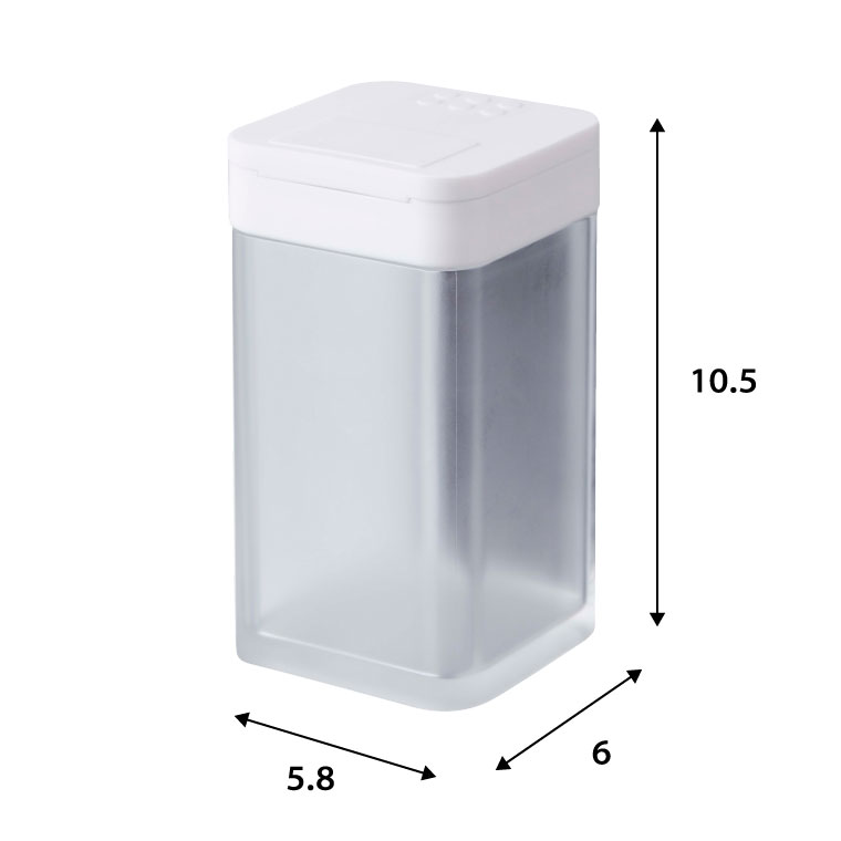 マグネット小麦粉＆スパイスボトル タワー 山崎実業 tower ホワイト/ブラック 4819 4820 タワーシリーズ マグネット