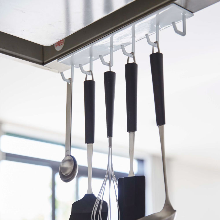 マグネットレンジフードフック タワー 山崎実業 tower ホワイト/ブラック 4839 4840 タワーシリーズ マグネット