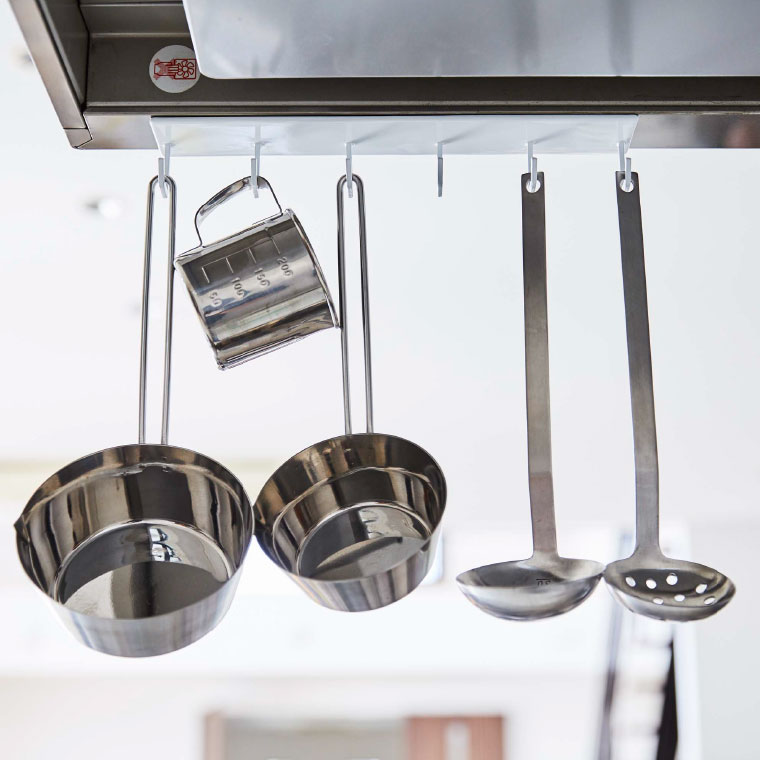 マグネットレンジフードフック タワー 山崎実業 tower ホワイト/ブラック 4839 4840 タワーシリーズ マグネット