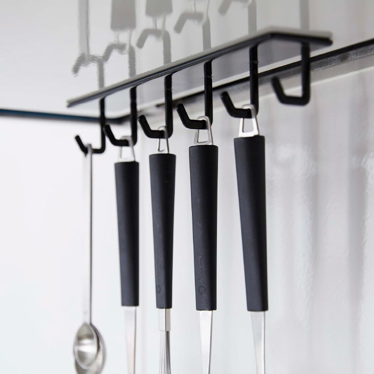 マグネットレンジフードフック タワー 山崎実業 tower ホワイト/ブラック 4839 4840 タワーシリーズ マグネット