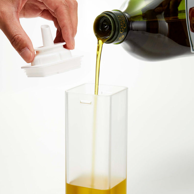 詰め替え用調味料ボトル タワー 山崎実業 tower ホワイト/ブラック 4842 4843 タワーシリーズ