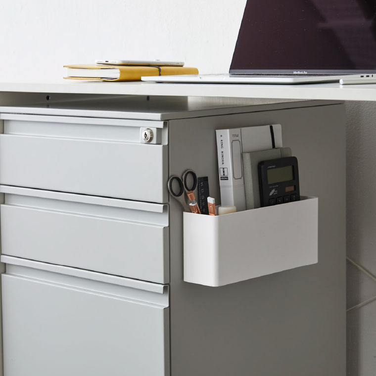 マグネットストレージボックス ワイド タワー 山崎実業 tower スパイス ラック ホワイト/ブラック 4844 4845 タワーシリーズ マグネット