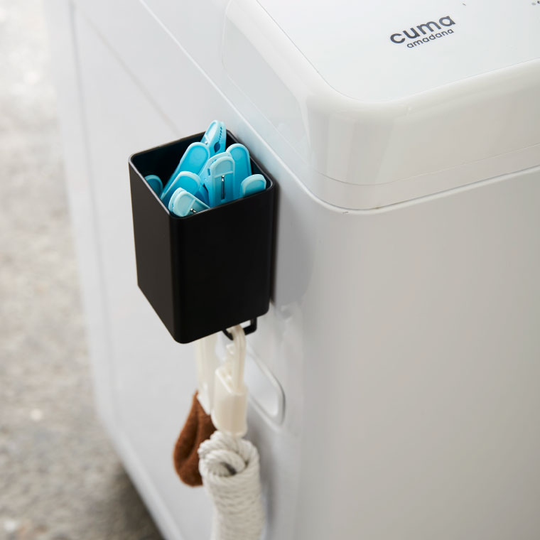 マグネットストレージボックス スクエア タワー 山崎実業 tower ホワイト/ブラック 4848 4849 タワーシリーズ マグネット