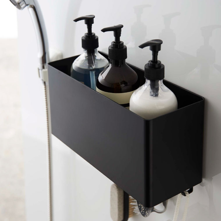 マグネットストレージバスケット タワー 山崎実業 tower ホワイト/ブラック 4850 4851 タワーシリーズ マグネット