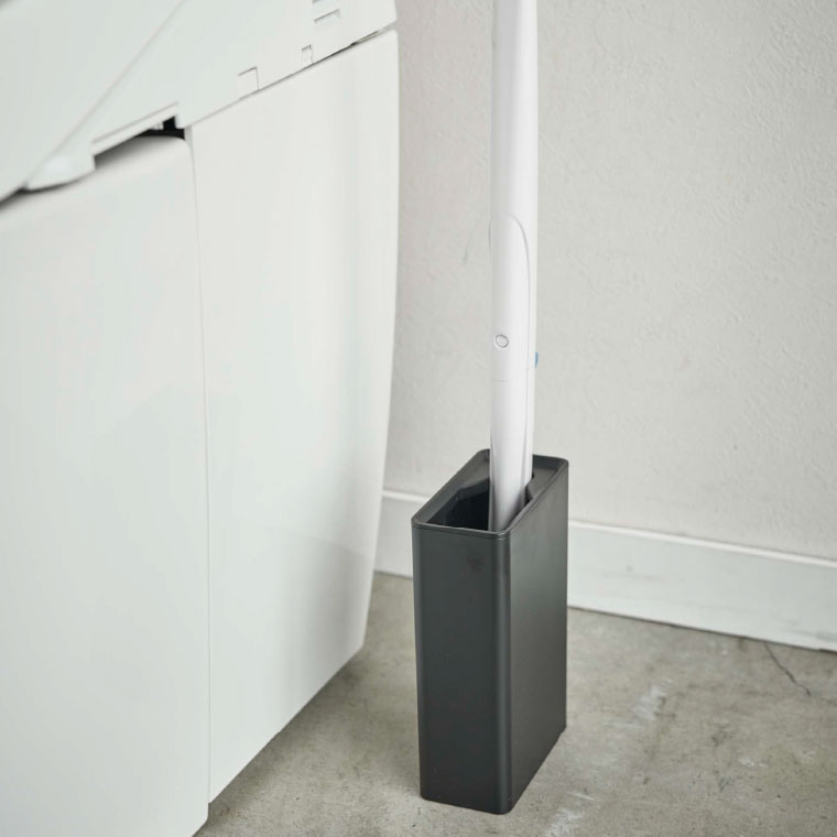 流せるトイレブラシスタンド タワー 山崎実業 tower ホワイト/ブラック 4855 4856 タワーシリーズ