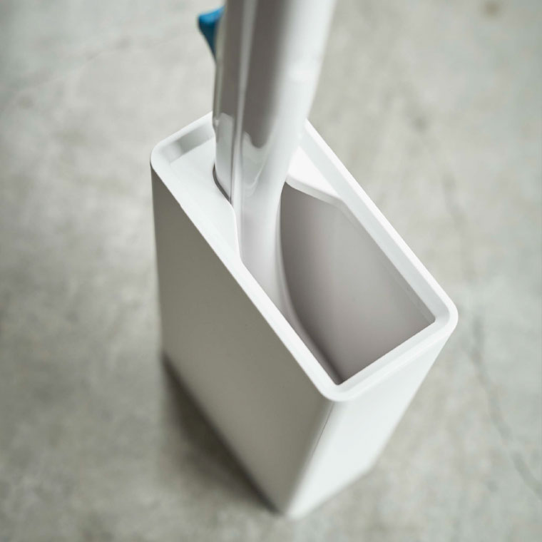 流せるトイレブラシスタンド タワー 山崎実業 tower ホワイト/ブラック 4855 4856 タワーシリーズ