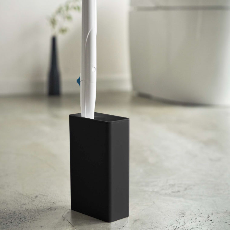 流せるトイレブラシスタンド タワー 山崎実業 tower ホワイト/ブラック 4855 4856 タワーシリーズ