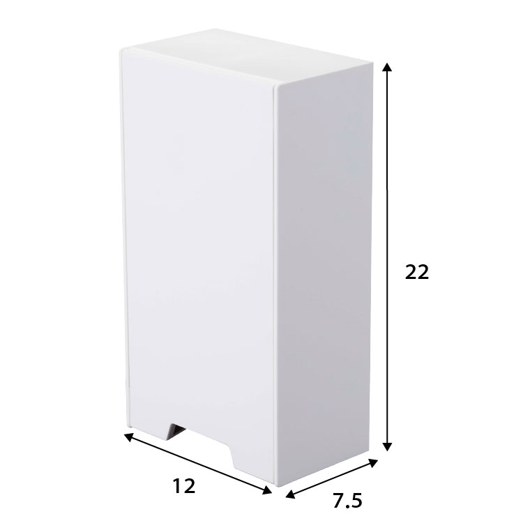 ツーウェイマスク収納ケース タワー 山崎実業 tower スリム ホワイト/ブラック 4954 4955 タワーシリーズ