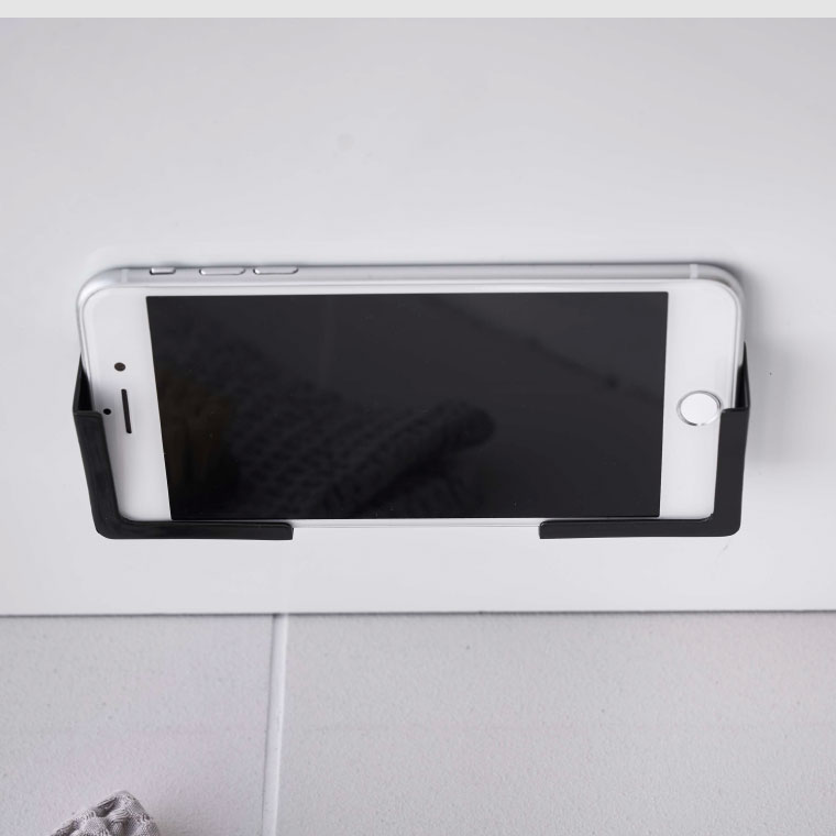 マグネットバスルームタブレットホルダー タワー 山崎実業 tower タブレットスタンド ホワイト/ブラック 4981 4982 タワーシリーズ