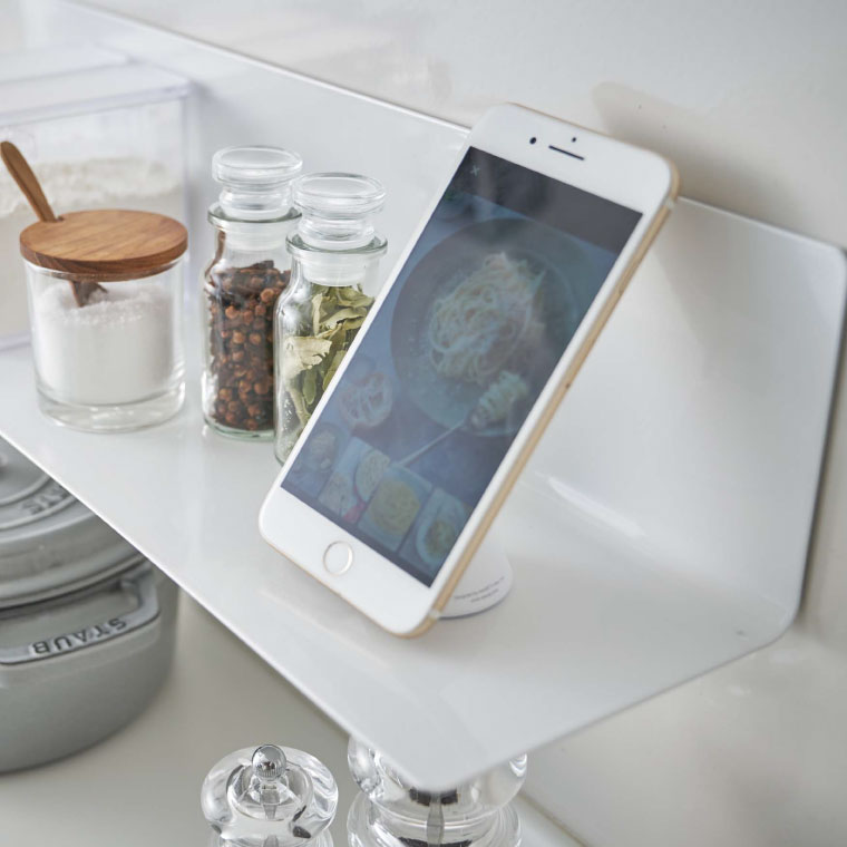 マグネットキッチン棚 タワー 山崎実業 tower ワイドホワイト/ブラック 5078 5079 タワーシリーズ マグネット