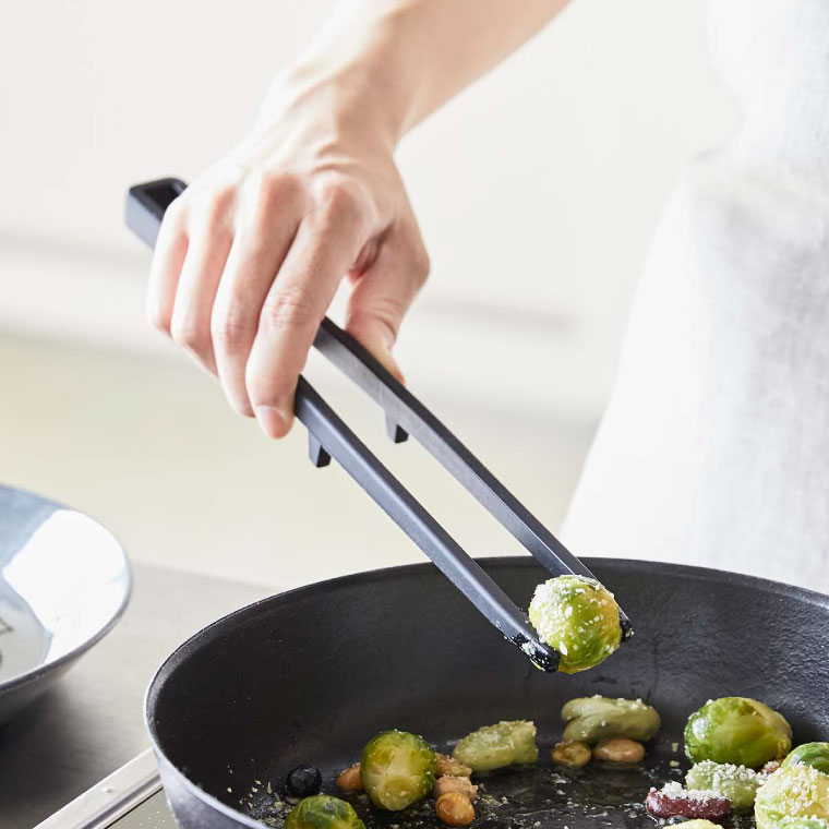 シリコーン菜箸トング タワー 山崎実業 tower ホワイト/ブラック 5195 5196 タワーシリーズ