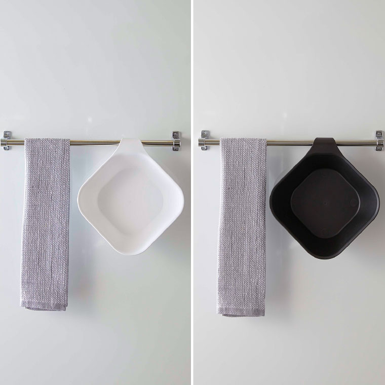 マグネット＆引っ掛け湯おけ タワー 山崎実業 tower 洗面器 ホワイト/ブラック 5378 5379 タワーシリーズ マグネット