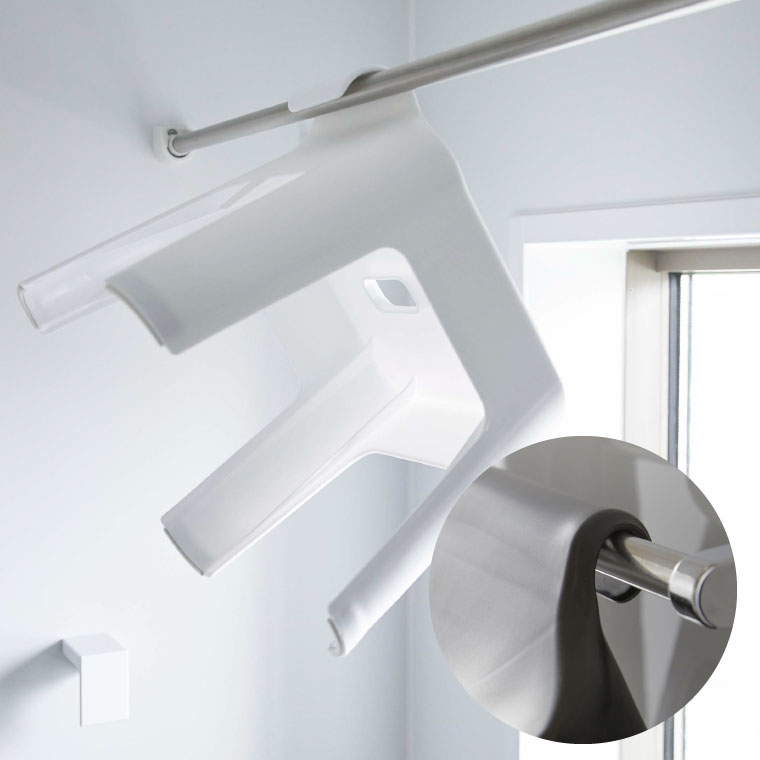 引っ掛け風呂イス タワー 山崎実業 tower ホワイト/ブラック 5383 5384 タワーシリーズ