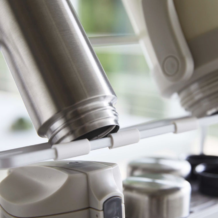 ワイドジャグボトルスタンド タワー 山崎実業 tower ホワイト/ブラック 5409 5410 タワーシリーズ