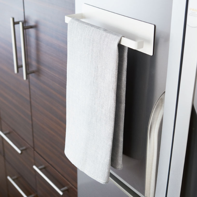 マグネットキッチンペーパーホルダー タワー 山崎実業 tower ホワイト/ブラック 7127 7128 タワーシリーズ マグネット