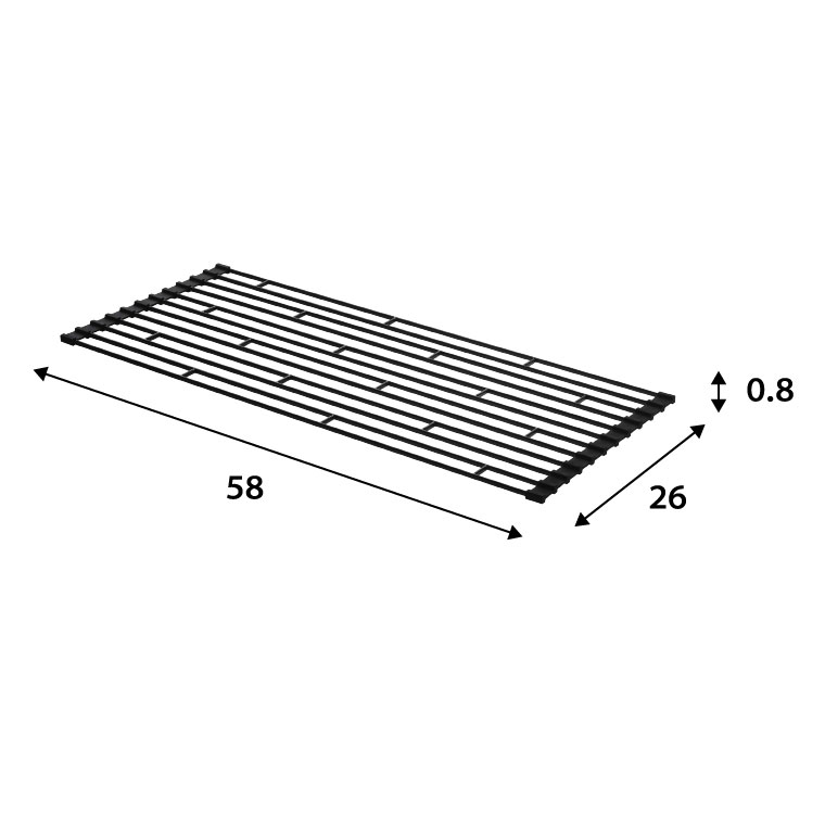 折り畳み水切りラック タワー 山崎実業 tower 折りたたみ水切りラックＬ ホワイト/ブラック 7835 7836 タワーシリーズ