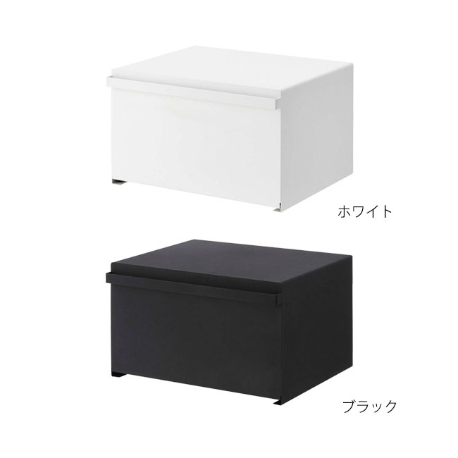 ブレッドケース タワー 山崎実業 tower ホワイト/ブラック 4352 4353