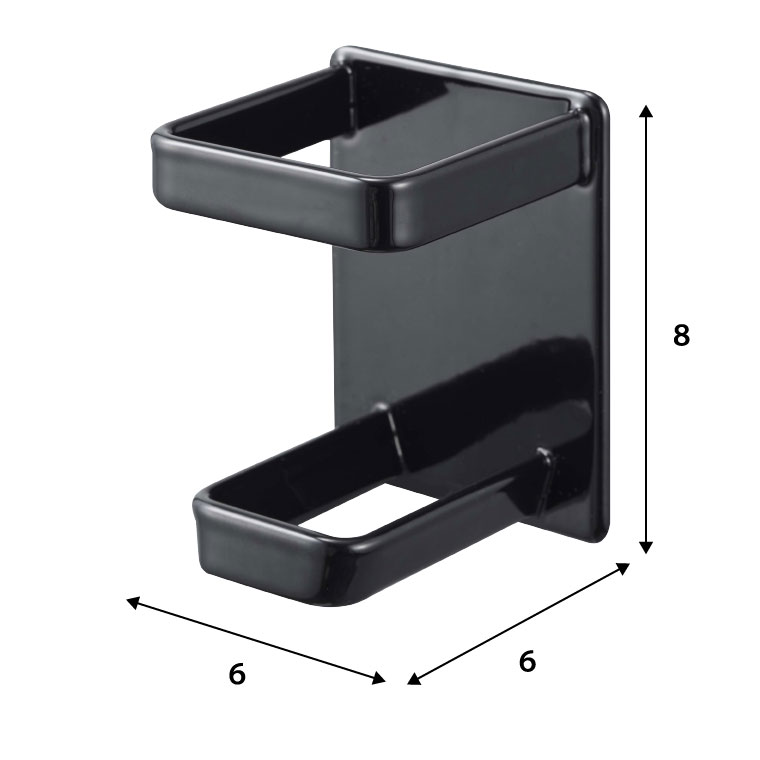 マグネットバスルーム電動シェーバーホルダー タワー 山崎実業 tower ホワイト/ブラック 4863 4864 タワーシリーズ