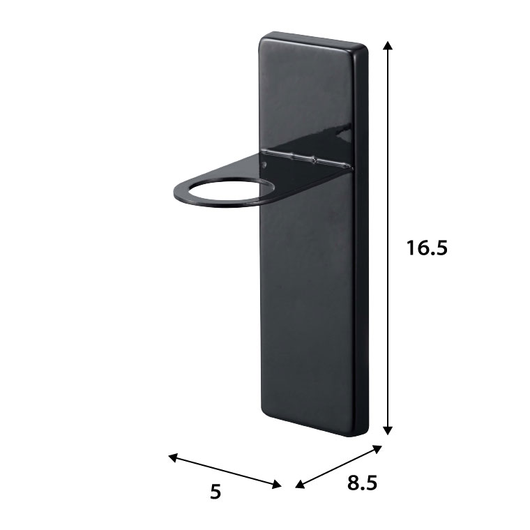 吸盤ディスペンサーホルダー タワー 2個セット 山崎実業 tower シャンプーボトルホルダー ホワイト/ブラック 4869 4870 タワーシリーズ