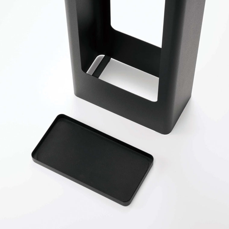 スリムかさたて タワー 山崎実業 tower 傘立て ホワイト/ブラック 4928 4929 タワーシリーズ