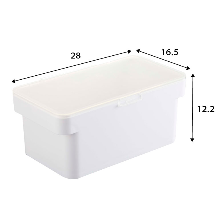 密閉ぬか漬けケース 水取り器付 タワー 山崎実業 tower ホワイト/ブラック 4944 4945 タワーシリーズ