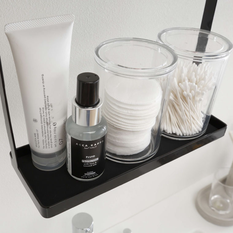 洗面戸棚下ラック タワー 山崎実業 tower ホワイト/ブラック 4998 4999 タワーシリーズ