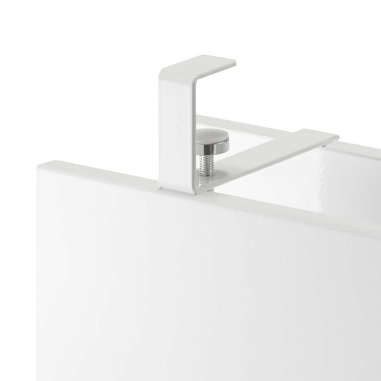 洗面戸棚下ペーパーボックスホルダー タワー 山崎実業 tower ティッシュケース ホワイト/ブラック 5010 5011 タワーシリーズ