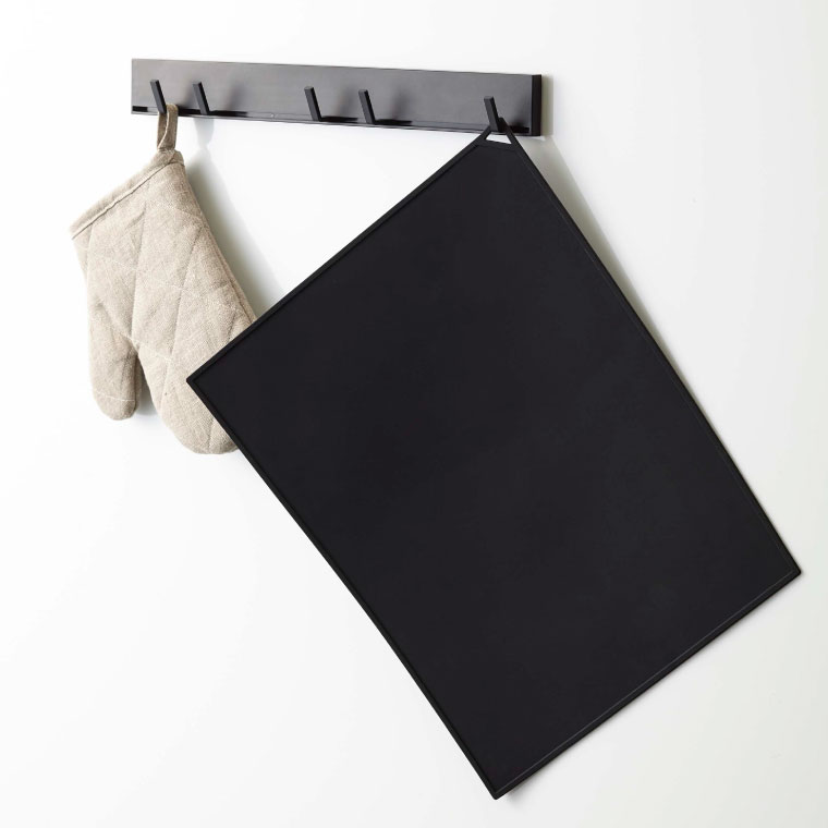 電子レンジ庫内汚れ防止シリコンマット タワー 山崎実業 tower ホワイト/ブラック 5039 5040 タワーシリーズ