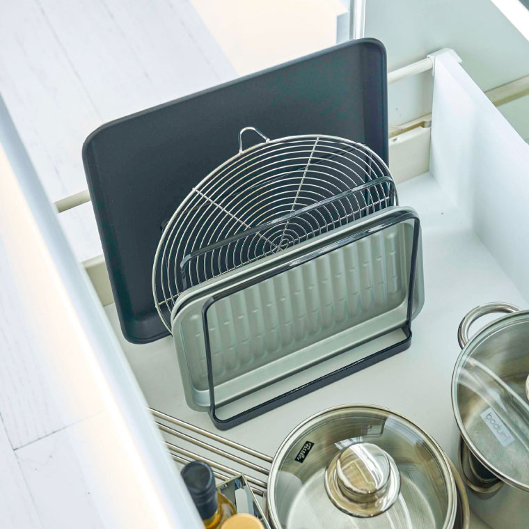 トレースタンド タワー 山崎実業 tower ホワイト/ブラック 5052 5053 タワーシリーズ