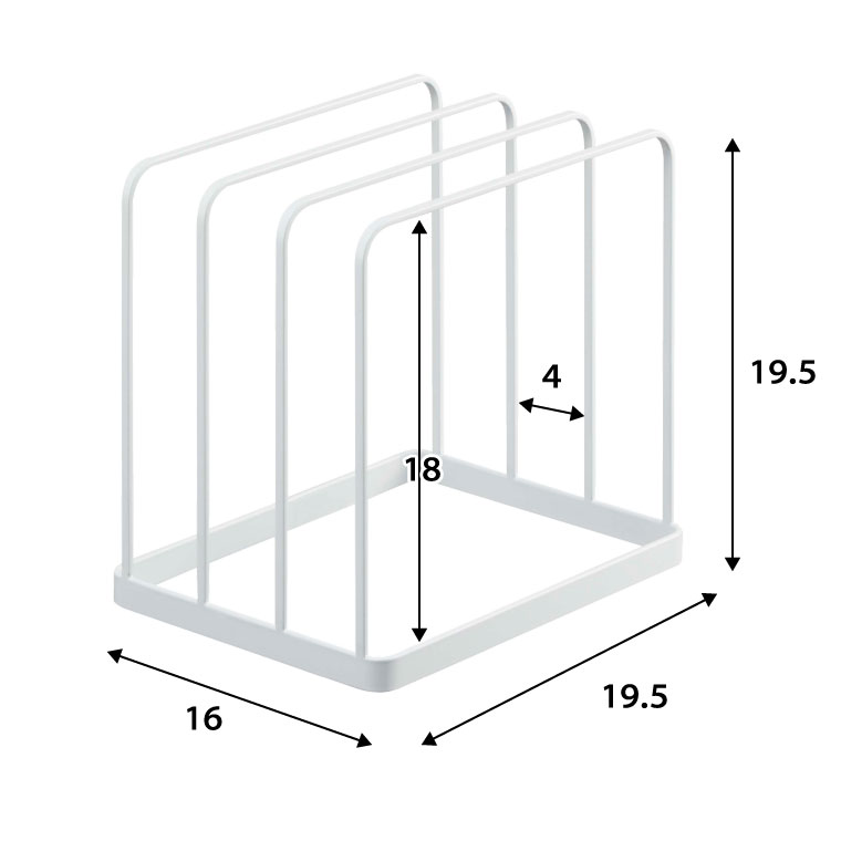 トレースタンド タワー 山崎実業 tower ホワイト/ブラック 5052 5053 タワーシリーズ