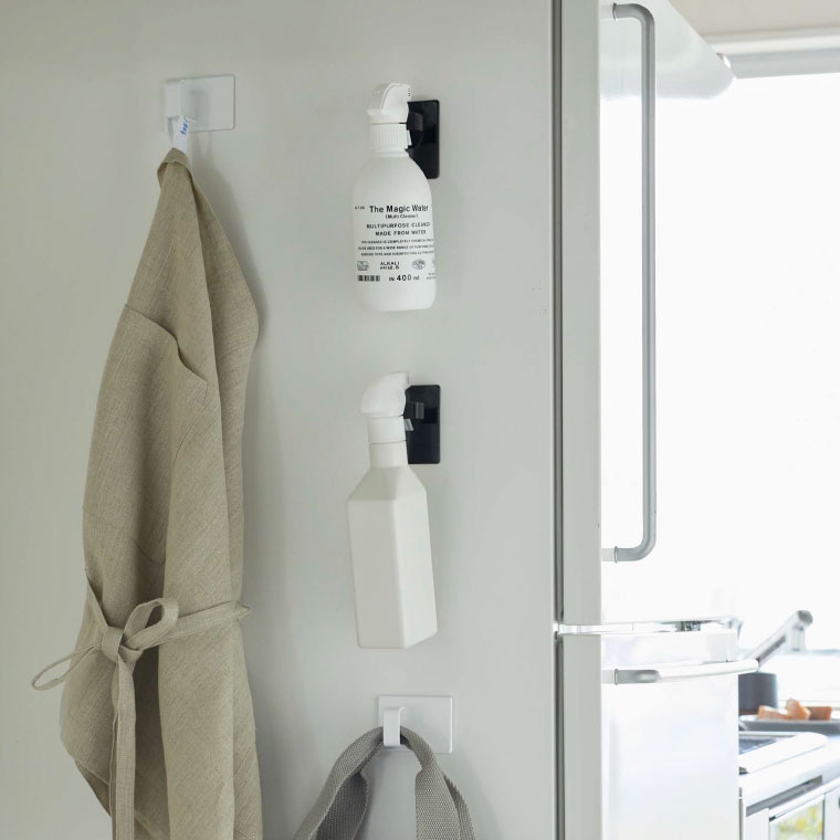 マグネットスプレーフック ２個組 タワー 山崎実業 tower ホワイト/ブラック 5072 5073 タワーシリーズ