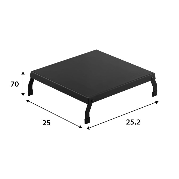 折り畳みガスコンロカバー タワー 山崎実業 tower ホワイト/ブラック 5109 5110 タワーシリーズ