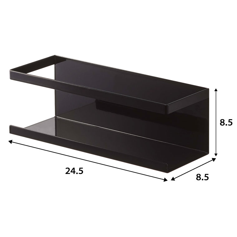 マグネットラック ワイド タワー 山崎実業 tower ホワイト/ブラック 5130 5131 タワーシリーズ