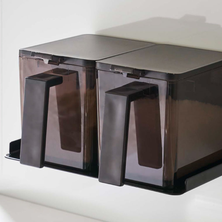 マグネット調味料ストッカーラック タワー 山崎実業 tower ホワイト/ブラック 5132 5133 タワーシリーズ