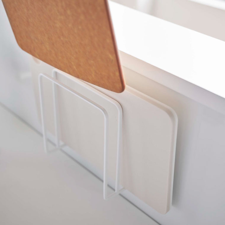 マグネットまな板スタンド タワー 山崎実業 tower ホワイト/ブラック 5138 5139 タワーシリーズ