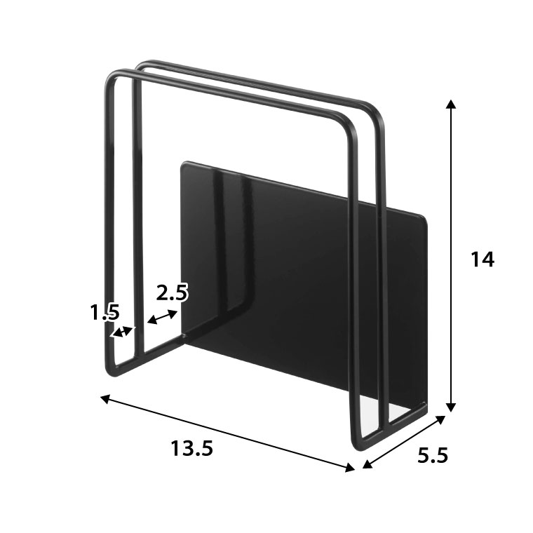 マグネットまな板スタンド タワー 山崎実業 tower ホワイト/ブラック 5138 5139 タワーシリーズ