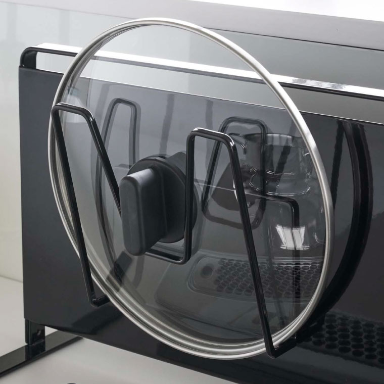 マグネット鍋蓋ホルダー タワー 山崎実業 tower ホワイト/ブラック 5140 5141 タワーシリーズ